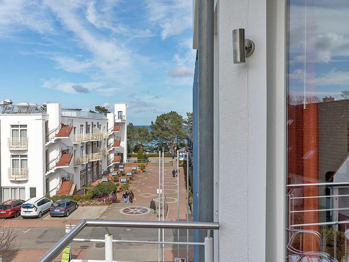 Residenz bel-vital F407 WG 21 mit Balkon und seitlichem Meerblick Ostseebad Ostseebad Binz Exterior foto
