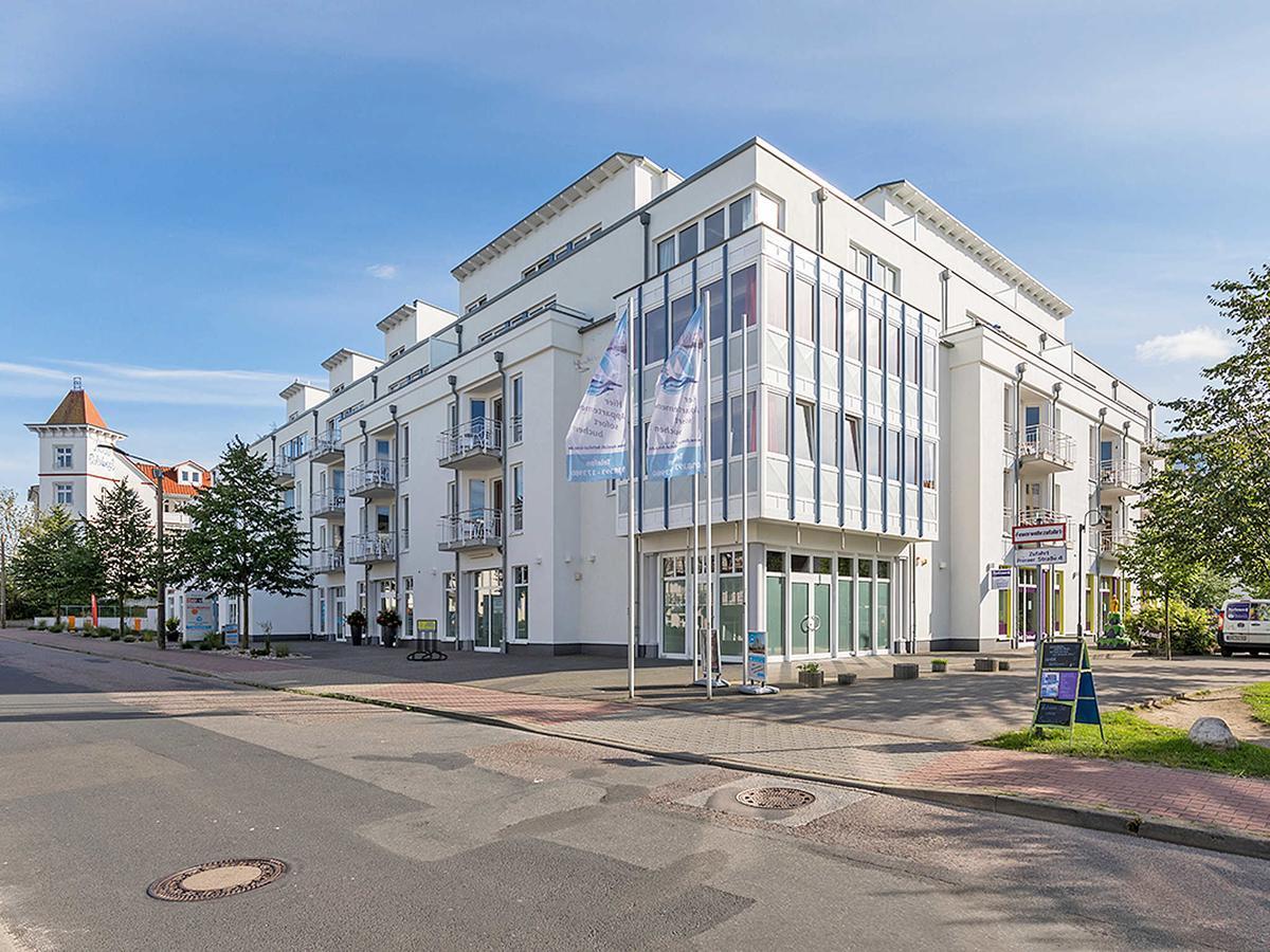 Residenz bel-vital F407 WG 21 mit Balkon und seitlichem Meerblick Ostseebad Ostseebad Binz Exterior foto