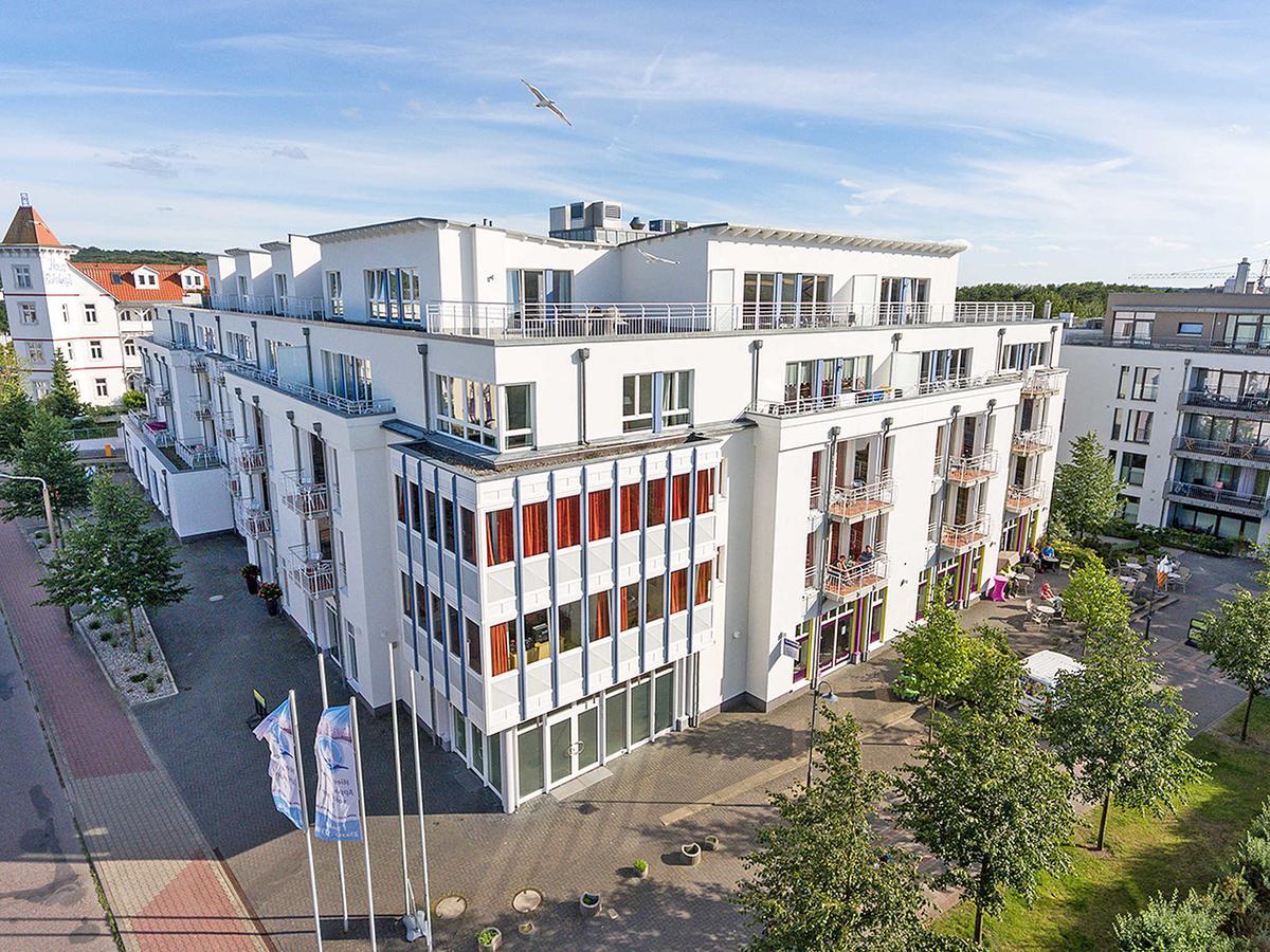 Residenz bel-vital F407 WG 21 mit Balkon und seitlichem Meerblick Ostseebad Ostseebad Binz Exterior foto