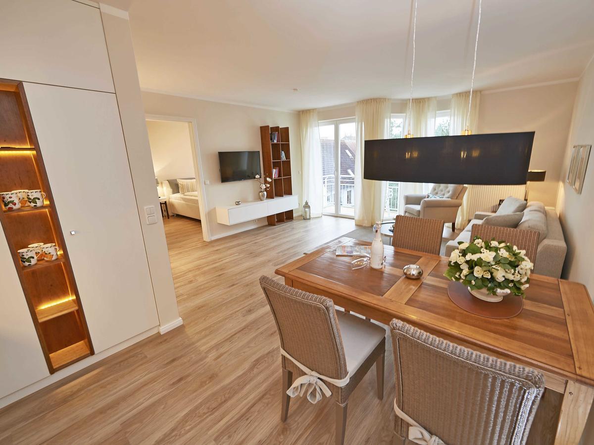 Residenz bel-vital F407 WG 21 mit Balkon und seitlichem Meerblick Ostseebad Ostseebad Binz Exterior foto